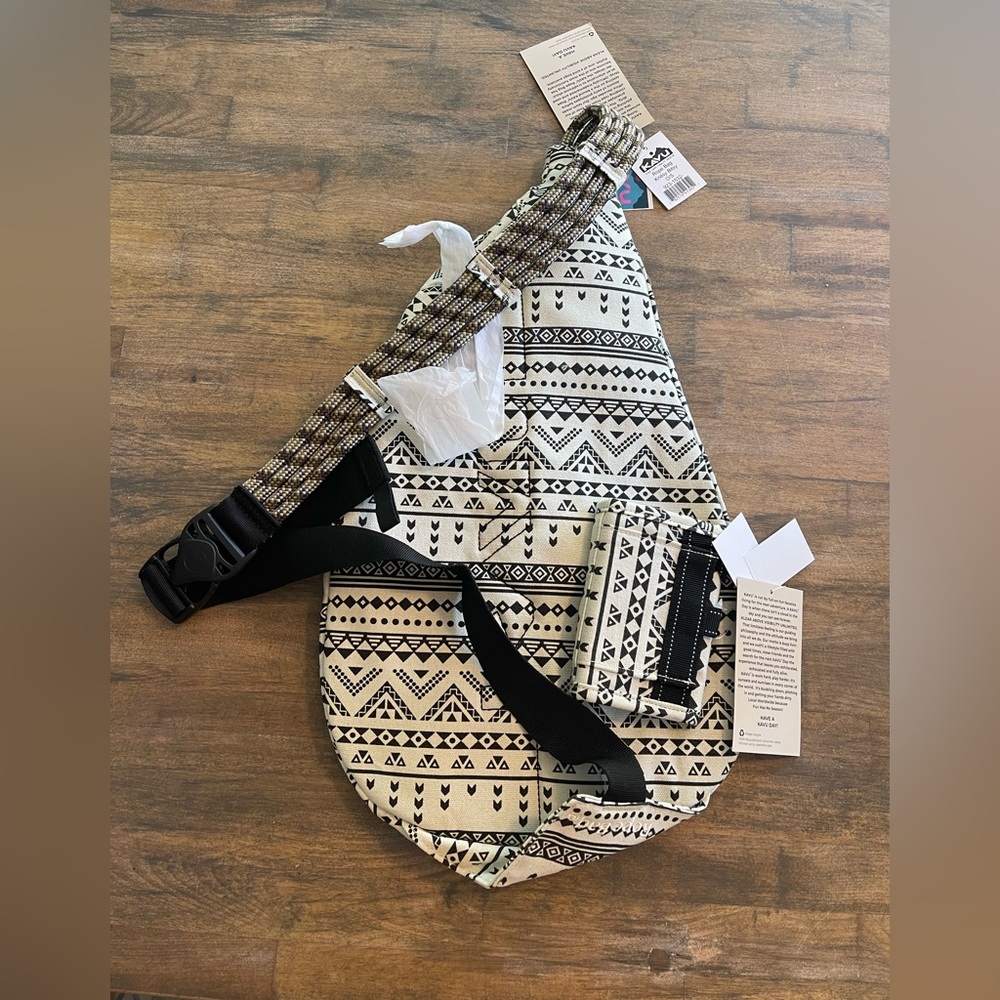 Kavu sling bag and wallet